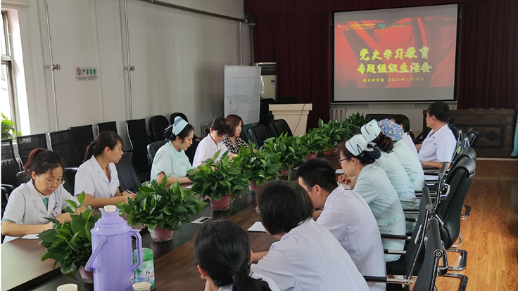 我院党委部署 召开党史学习教育专题组织生活会