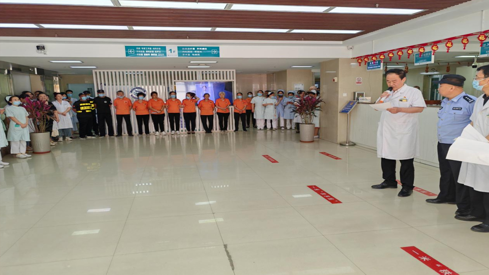 太原市第七人民医院举行消防安全培训及应急演练